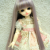 Wig / 6 inch / Medium Long Straight (Misty purple #K5/60/25M)