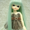 Wig / 6 inch / Medium Long Straight (Snow turquoise #K19/B10M)
