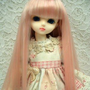 Wig / 6 inch / Medium Long Straight (Sweet pink #N9/KB88M)