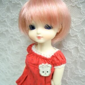 Wig / 6 inch / Short Bob (Metallic pink #25/K1M)