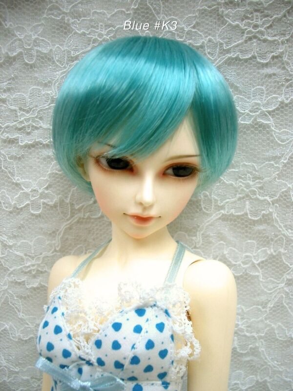 Wig / 6-7 inch / Short Bob (Blue #K3)