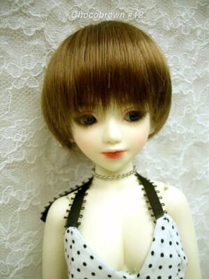 Wig / 6-7 inch / Short Bob (Chocobrown #12)