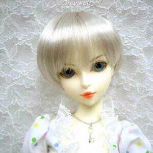 Wig / 6-7 inch / Short Bob (Grey #60)