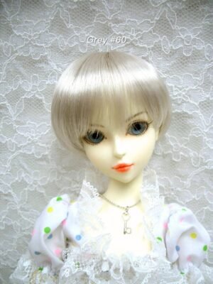 Wig / 6-7 inch / Short Bob (Grey #60)