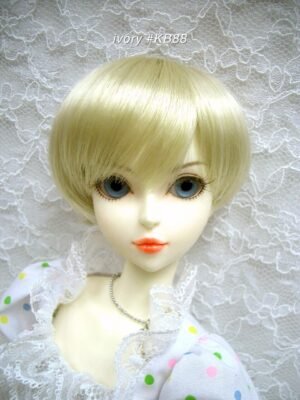 Wig / 6-7 inch / Short Bob (Ivory #KB88)