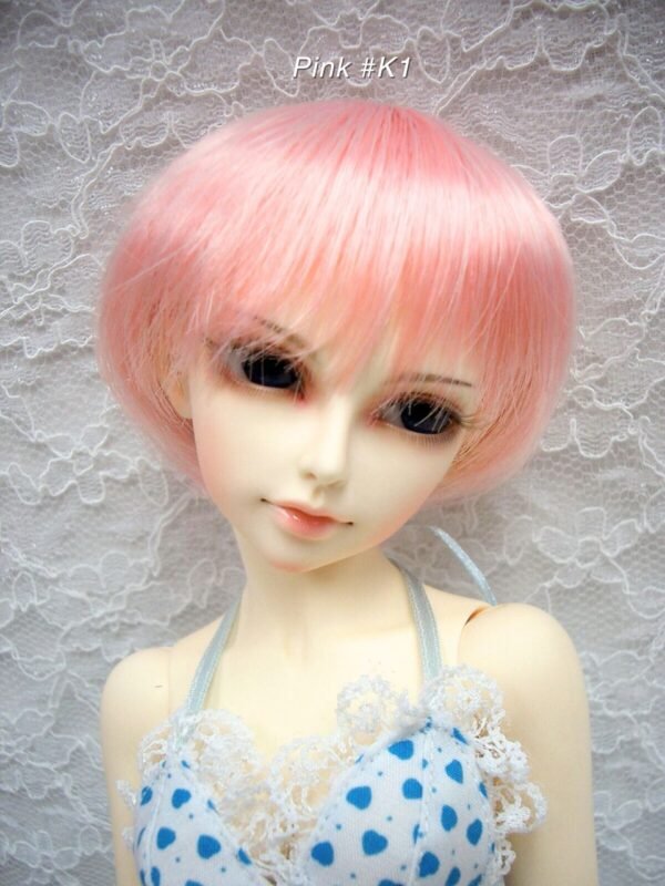 Wig / 6-7 inch / Short Bob (Pink #K1)