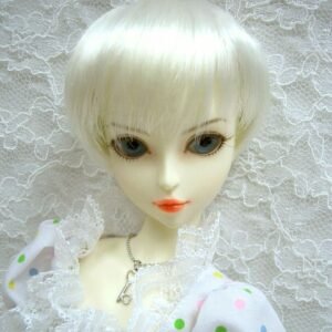 Wig / 6-7 inch / Short Bob (Milkwhite #K19)