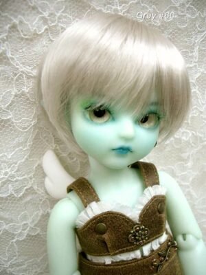 Wig / 6 inch / Short Bob (Grey #60)