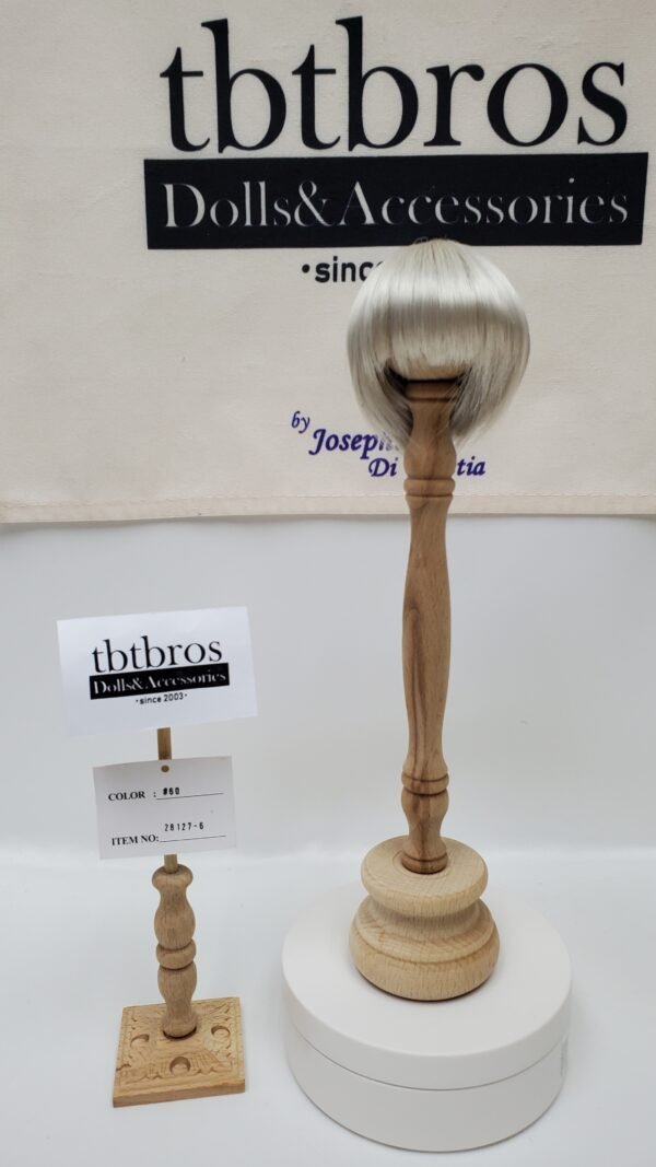 Wig / 6 inch / Short Bob (Grey #60)