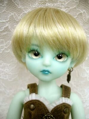 Wig / 6 inch / Short Bob (Lightgoldmix #GL26)