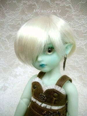 Wig / 6 inch / Short Bob (Milkwhite #K19)