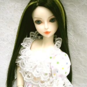 Wig / 6-7 inch / One-length Long Straight (Black-yellow #2/K2HL)