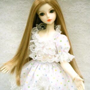 Wig / 6-7 inch / One-length Long Straight (Brownmix #27/613M)