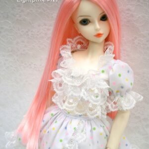 Wig / 6-7 inch / One-length Long Straight (Lightpink #K1)