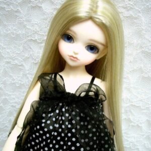 Wig / 6-7 inch / One-length Long Straight (Lightgoldmix #GL26)