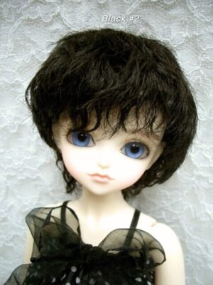 Wig / 6-7 inch / Short Wave (Black #2)