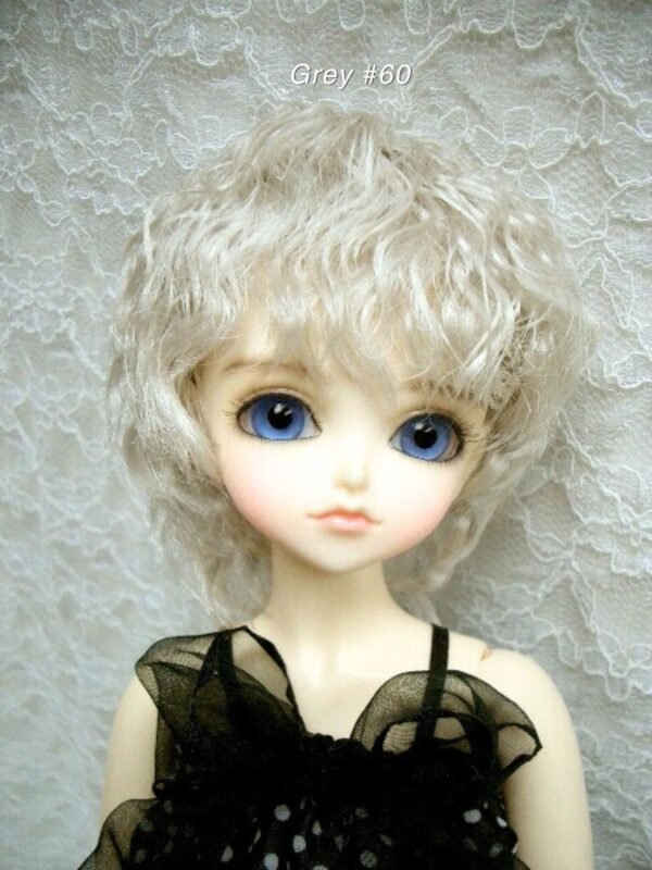 Wig / 6-7 inch / Short Wave (Grey #60)