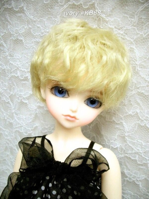 Wig / 6-7 inch / Short Wave (Ivory #KB88)