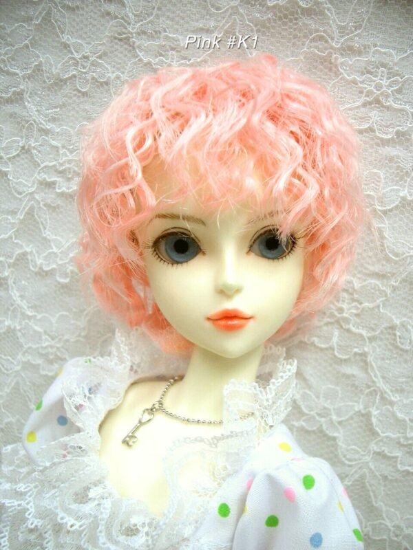 Wig / 6-7 inch / Short Wave (Pink #K1)