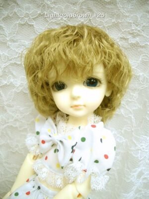 Wig / 6-7 inch / Short Wave (Lightgoldbrown #25)