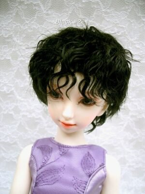 Wig / 6 inch / Short Curly (Black #2)