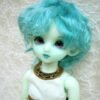 Wig / 6 inch / Short Curly (Blue #K3)