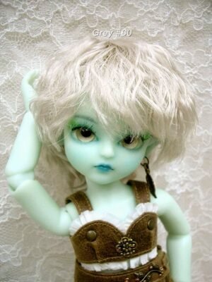 Wig / 6 inch / Short Curly (Grey #60)