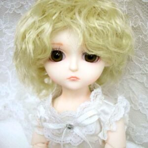 Wig / 6 inch / Short Curly (Ivory #KB88)