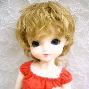 Wig / 6 inch / Short Curly (Lightgoldbrown #25)