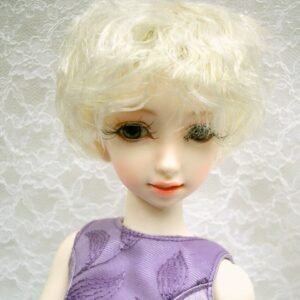 Wig / 6 inch / Short Curly (Milkwhite #K19)