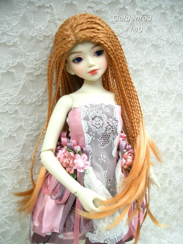 Wig / 6-7 inch / Braided Hair (Goldenrod #140)