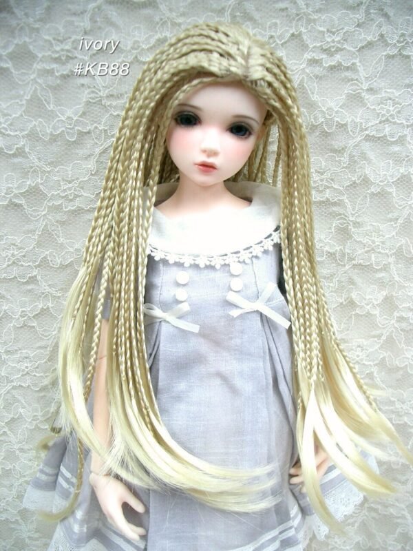 Wig / 6-7 inch / Braided Hair (Ivory #KB88)