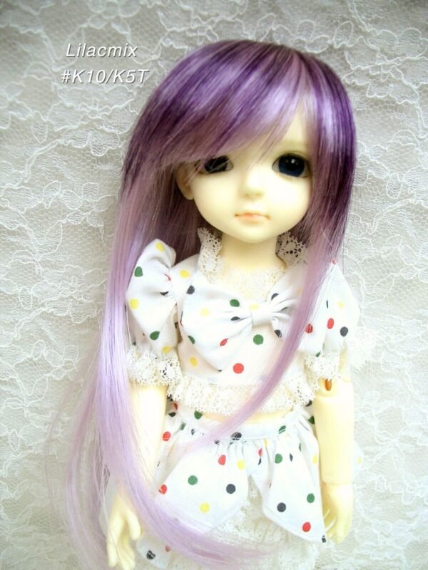 Wig / 6-7 inch / Long Gradation Layer (Lilacmix #K10/K5T)