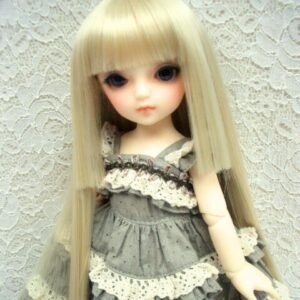 Wig / 6-7 inch / Princess Cut Long (Ivory #KB88)