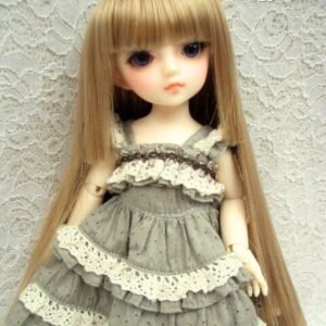 Wig / 6-7 inch / Princess Cut Long (Lightgoldbrown #25)