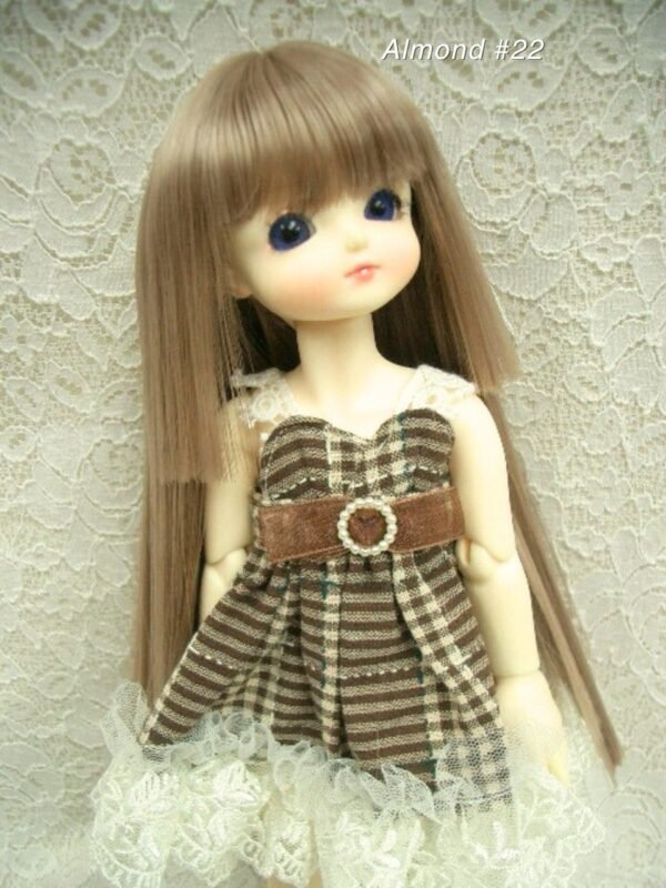 Wig / 6 inch / Princess-cut Long (Almond #22)