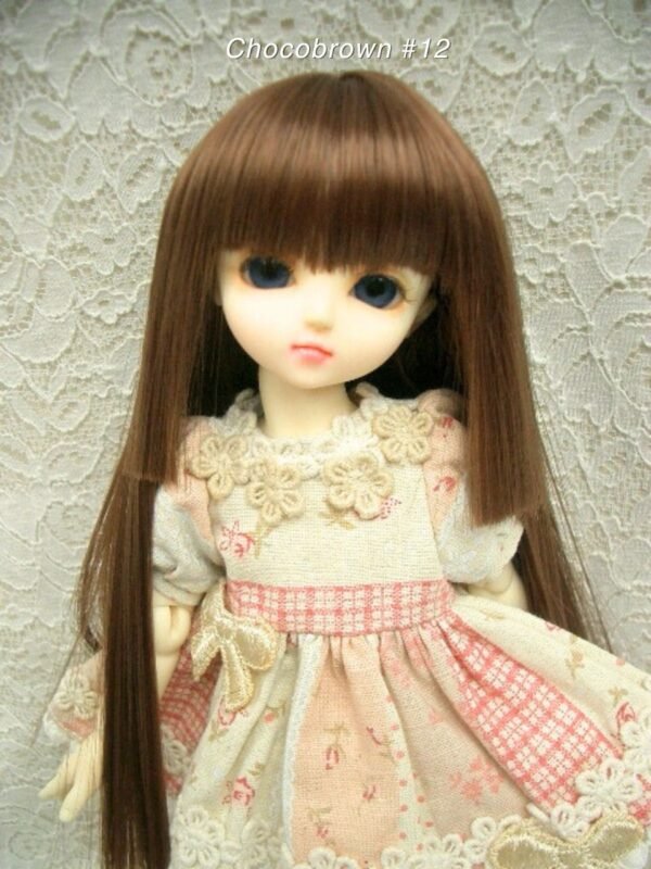 Wig / 6 inch / Princess-cut Long (Chocobrown #12)