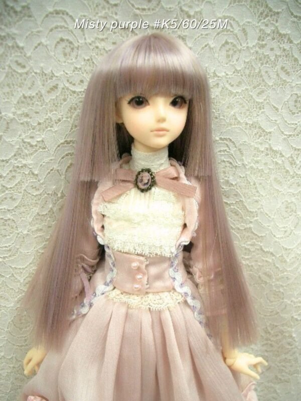 Wig / 6 inch / Princess-cut Long (Misty purple #K5/60/25M)