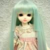 Wig / 6 inch / Princess-cut Long (Light turquoise #K19/B10M)