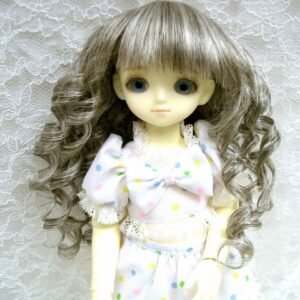 Wig / 6-7 inch / Curly Hair (Greymix #56)