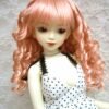 Wig / 6-7 inch / Curly Hair (Metallic pink #25/K1M)