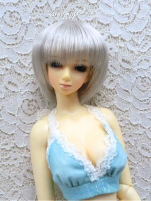 Wig / 5.5 inch / Short Bob (Grey #60)