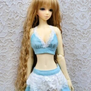 Wig / 5.5 inch / Long Wave (Lightgoldbrown #25)