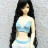 Wig / 5.5 inch / Long Wave (Black #2)