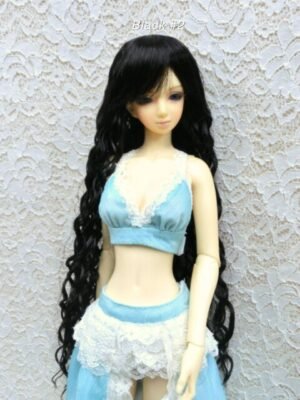 Wig / 5.5 inch / Long Wave (Black #2)