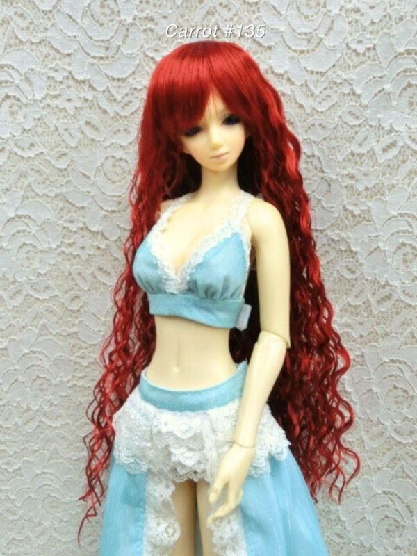 Wig / 5.5 inch / Long Wave (Carrot #135)