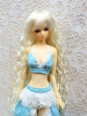 Wig / 5.5 inch / Long Wave (Milkwhite #K19)