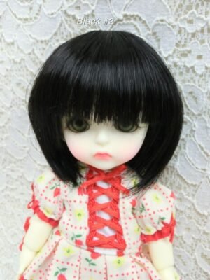 Wig / 5.5 inch / Short Bob (Black #2)