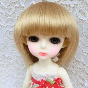 Wig / 5.5 inch / Short Bob (Lightgoldbrown #25)