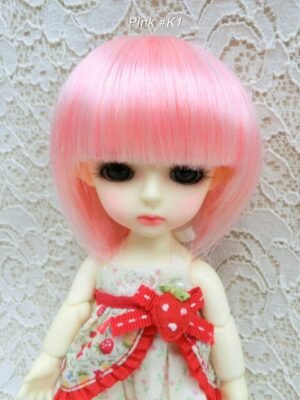 Wig / 5.5 inch / Short Bob (Pink #K1)